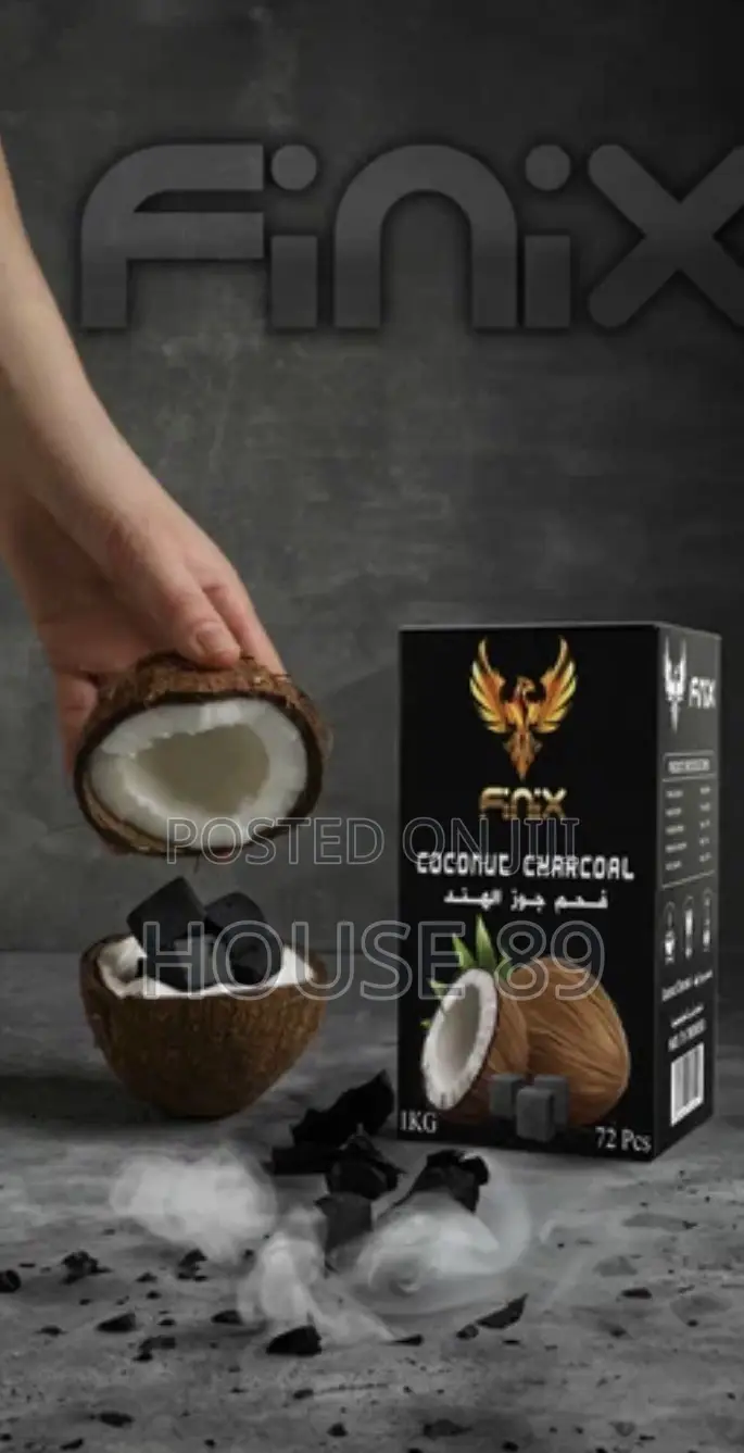Finix Coconut Charcoal Is a 1-Kilogram Box