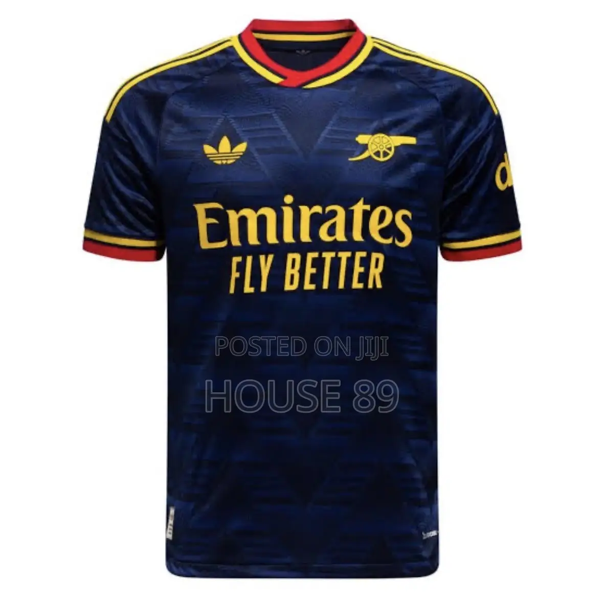 Navy Blue and Yellow Arsenal FC 2026/27 Away Shirt