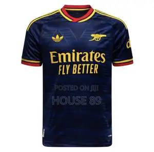 Navy Blue and Yellow Arsenal FC 2026/27 Away Shirt