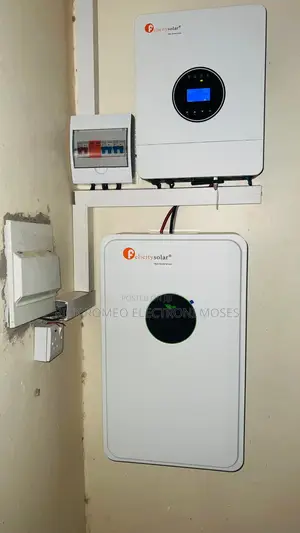 10kwh 48v kWh+6kva Hybrid Inverter +620w Solar  Panels Full System