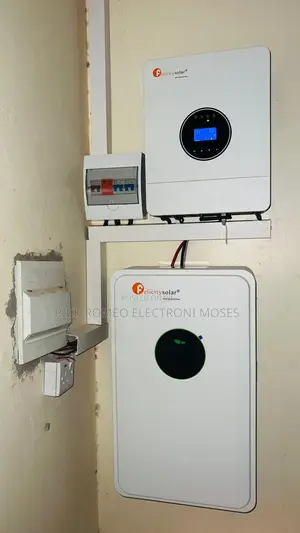 10kwh 48v kWh+6kva Hybrid Inverter +620w Solar  Panels Full System
