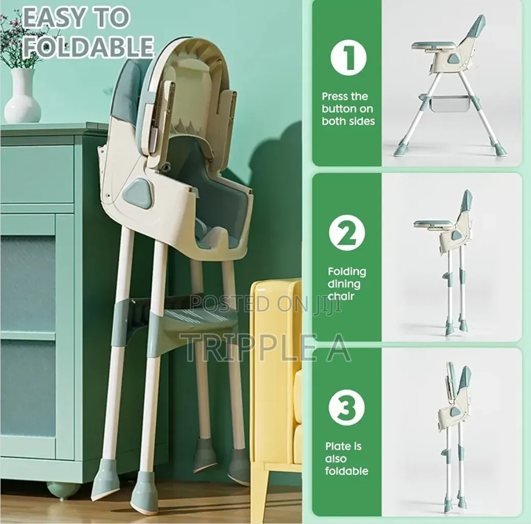 New Arrival Child Seat Reclinable Foldable Baby Dinning Chair
