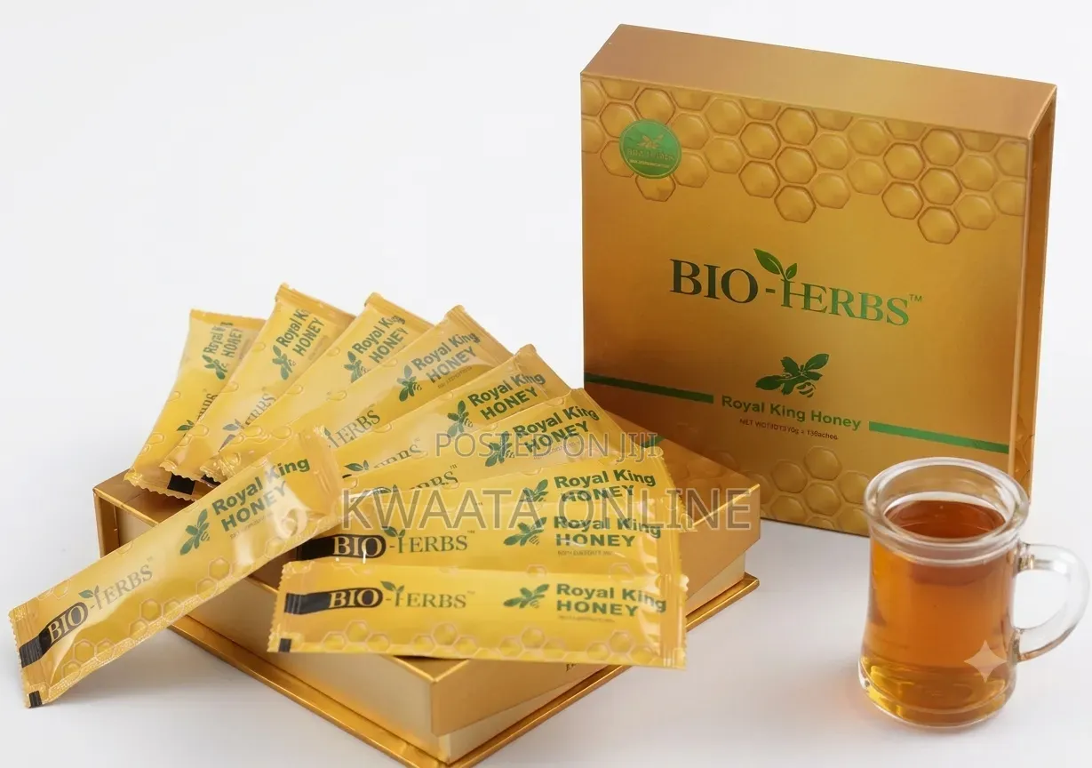BIO HERBS ROYAL KING HONEY Sex Drive Stamina Way (20 PC in Box, 15g)