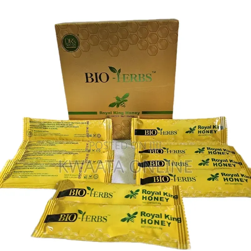 BIO HERBS ROYAL KING HONEY Sex Drive Stamina Way (20 PC in Box, 15g)
