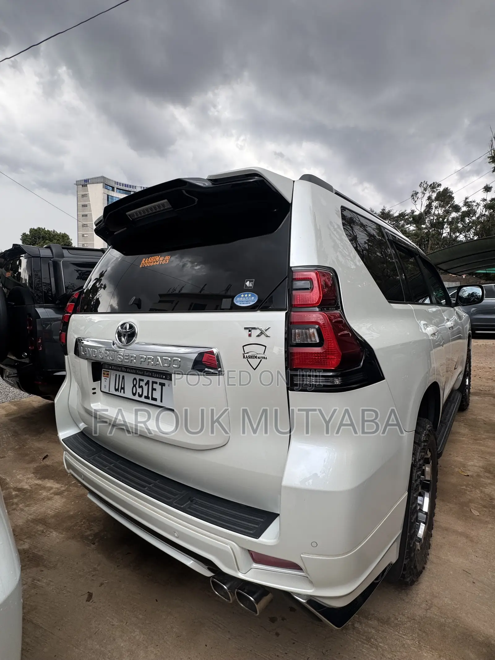Toyota Land Cruiser Prado 2017 White
