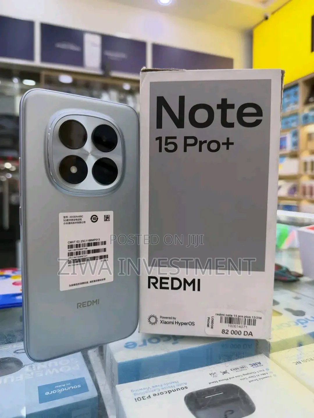 New Xiaomi Redmi Note 15 Pro+ 512 GB Silver