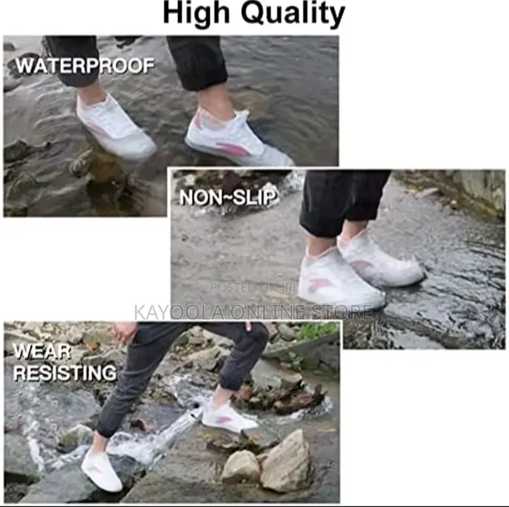 Waterproof Silicone Rain Shoe Covers All Size