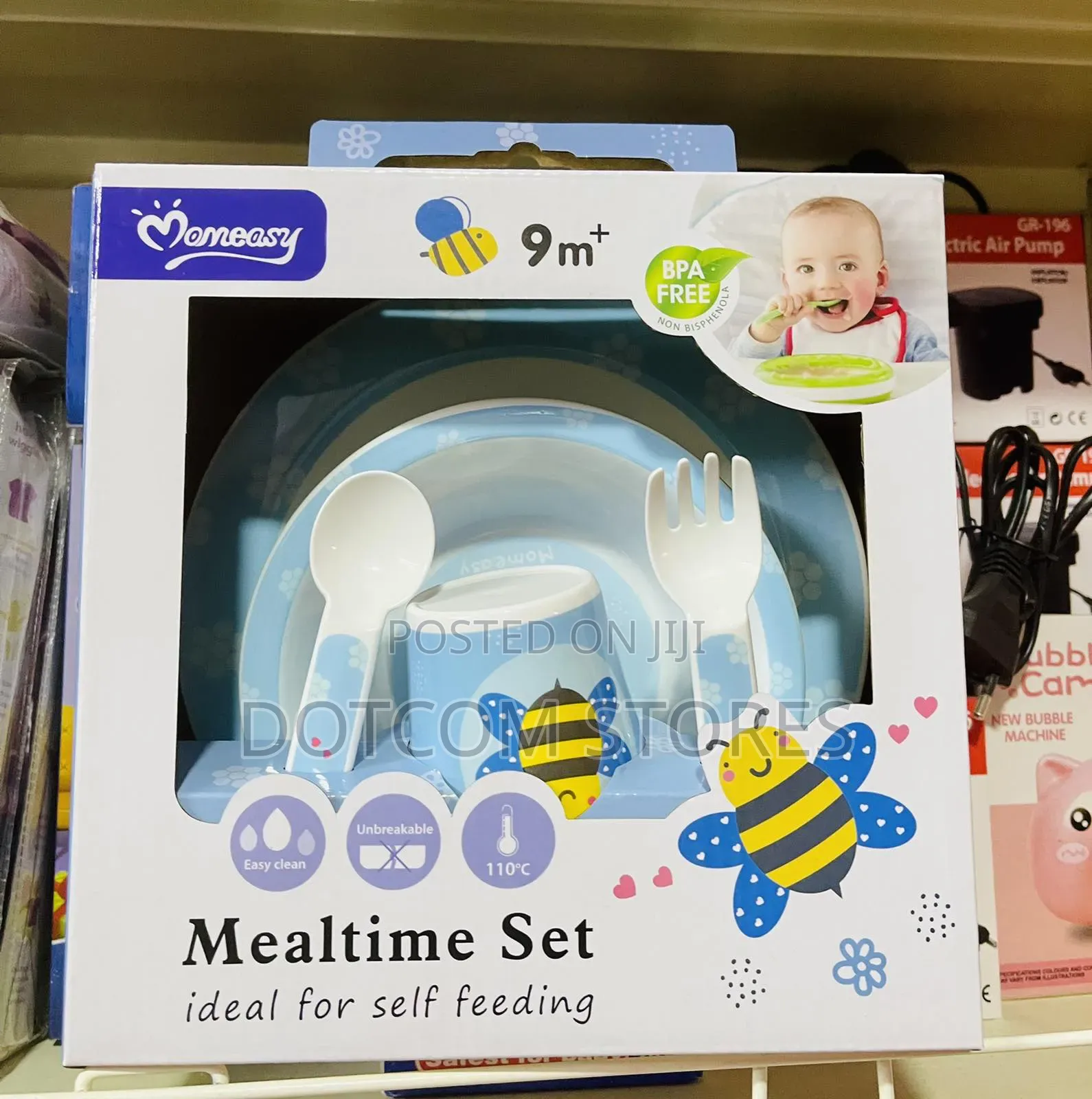 Mom Easy Mealtime Set - Feeding Set for Babies | Multicolor
