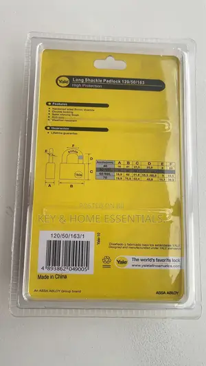 Long Shackle Padlock – 50mm