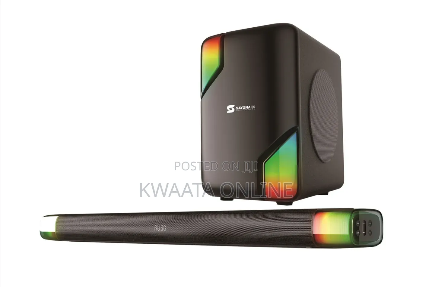 Sayona SHT-1317BT Sound Bar Speaker System With Subwoofer 12000W