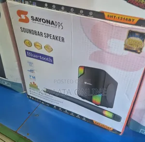 Sayona SHT-1317BT Sound Bar Speaker System With Subwoofer 12000W