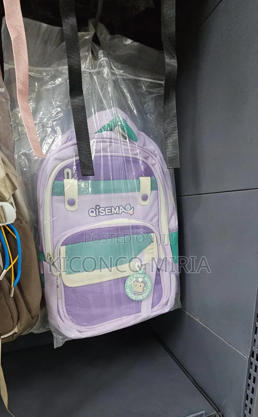 QISEMA Large-Capacity Aesthetic School Backpack