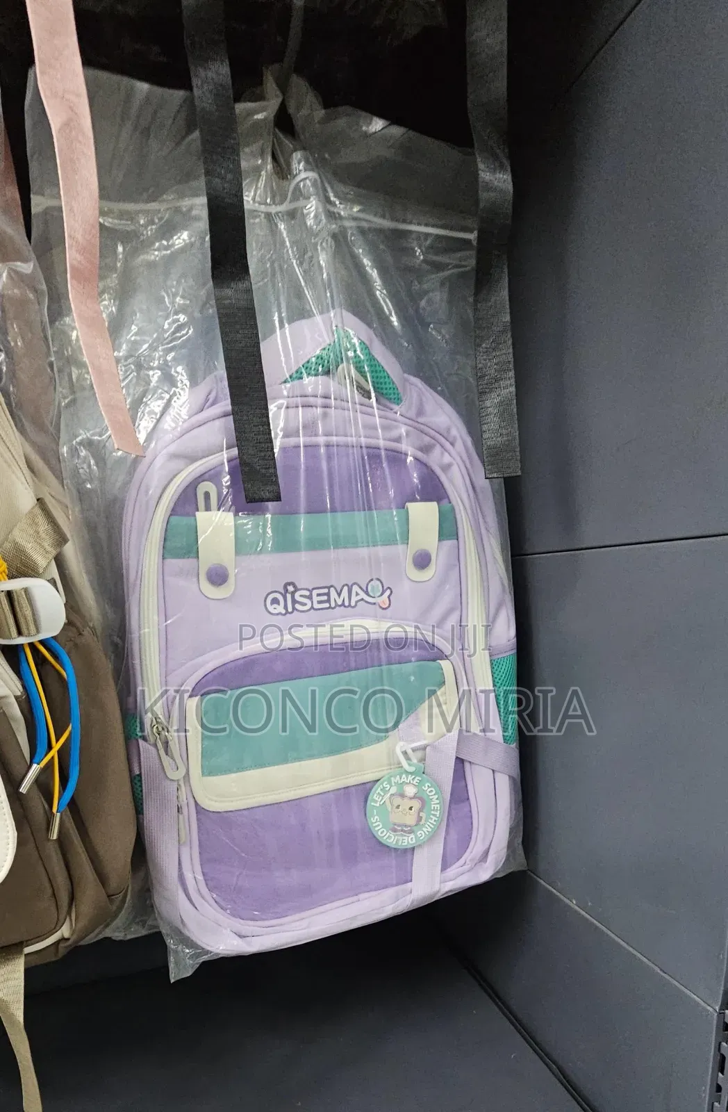 QISEMA Large-Capacity Aesthetic School Backpack