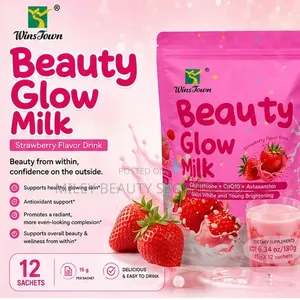 🍓✨ Beauty Glow Milk — Glow From Within ✨🍓
