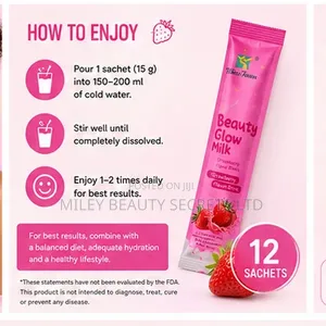 🍓✨ Beauty Glow Milk — Glow From Within ✨🍓