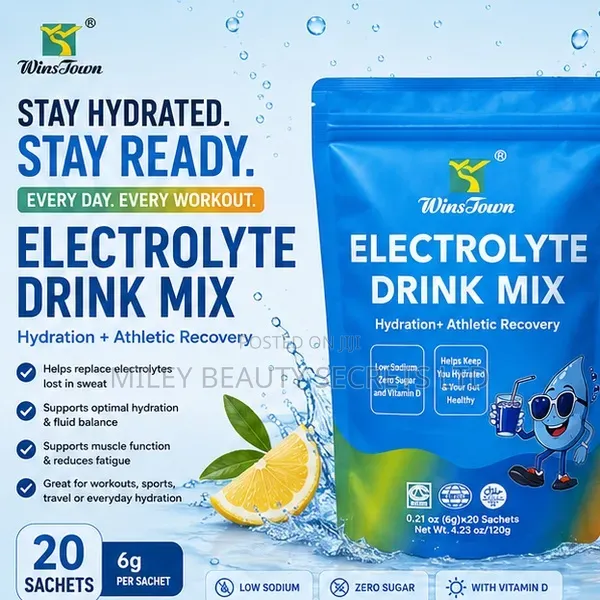 💧⚡ Winstown Electrolyte Drink Mix — Hydrate Better. Perform Better