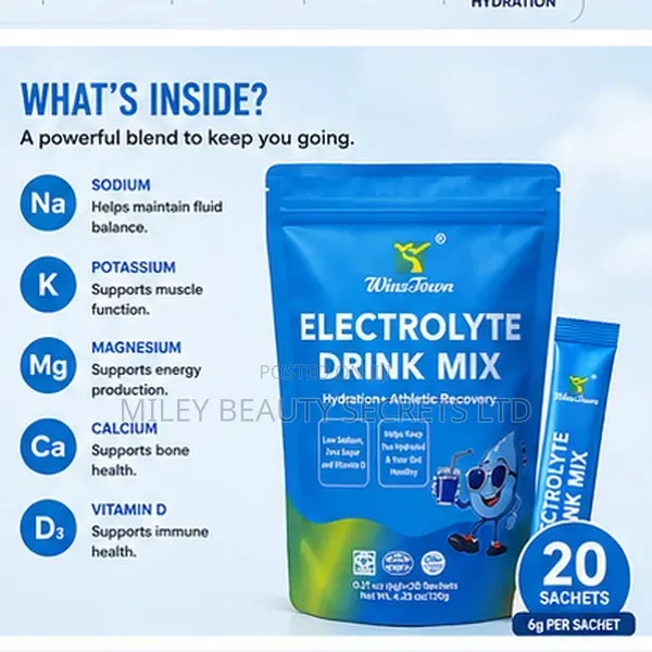 💧⚡ Winstown Electrolyte Drink Mix — Hydrate Better. Perform Better