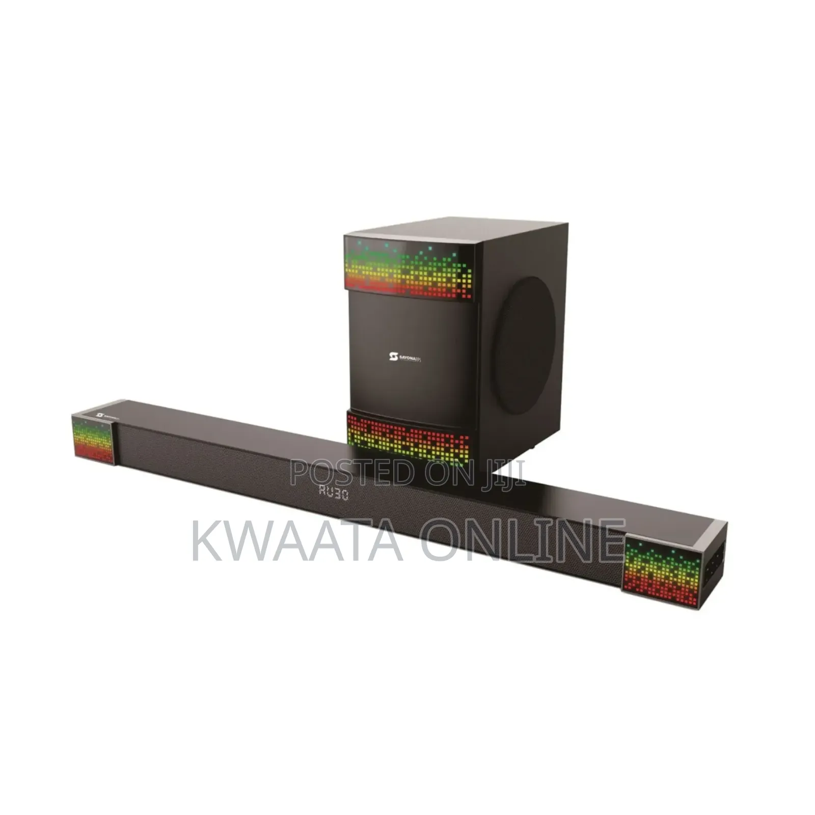 Sayona SHT-1316BT Sound Bar With Bluetooth, USB, AUX & FM Radio