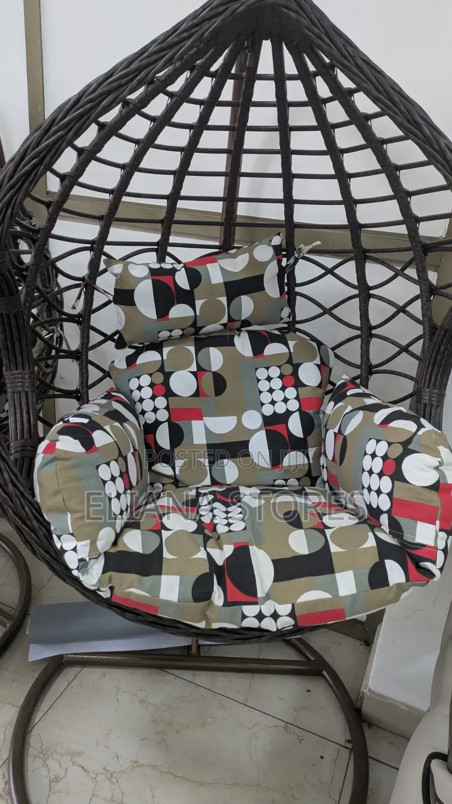 Hanging Wicker Egg Swing Chair