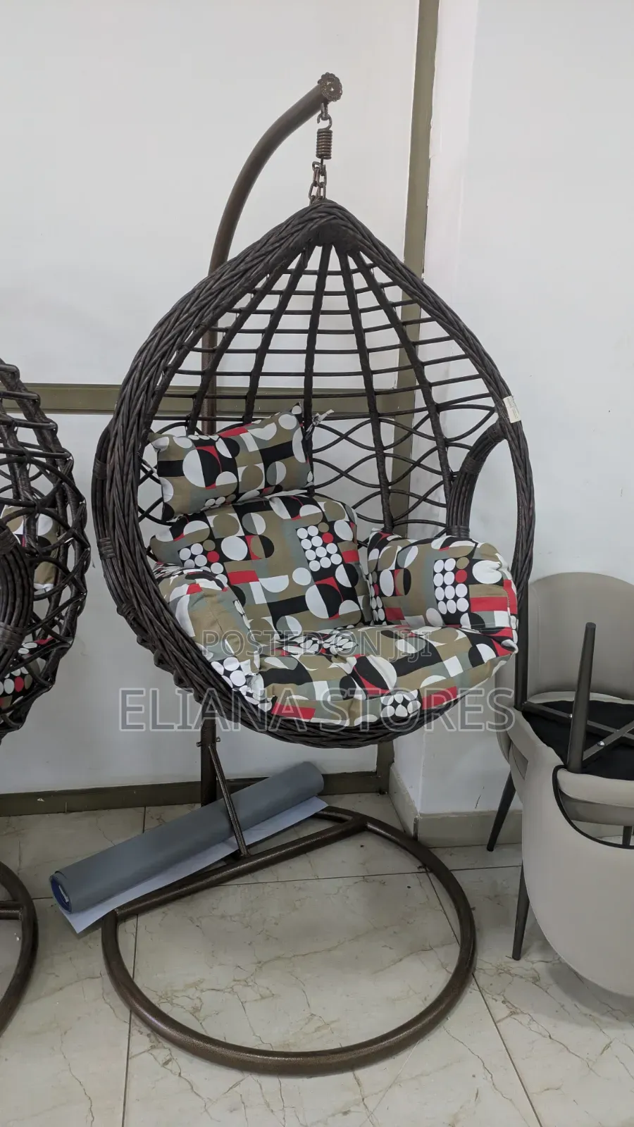 Hanging Wicker Egg Swing Chair