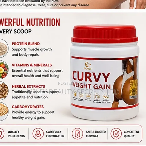 ❤✨ Duozi Curvy Weight Gain — Nourish • Build • Gain Confidence ✨❤