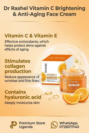 Dr. Rashel Vitamin C Brightening & Anti-Aging Face Cream 100% Originl