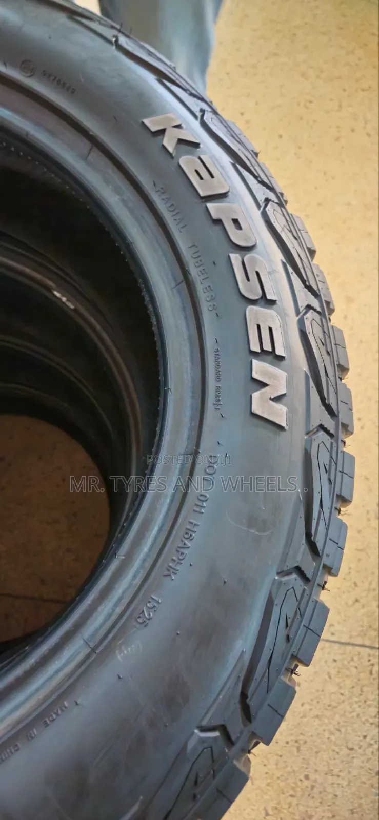 225 65 R17 Kapsin Practical Max All Terrain Used Only 1week Just Order