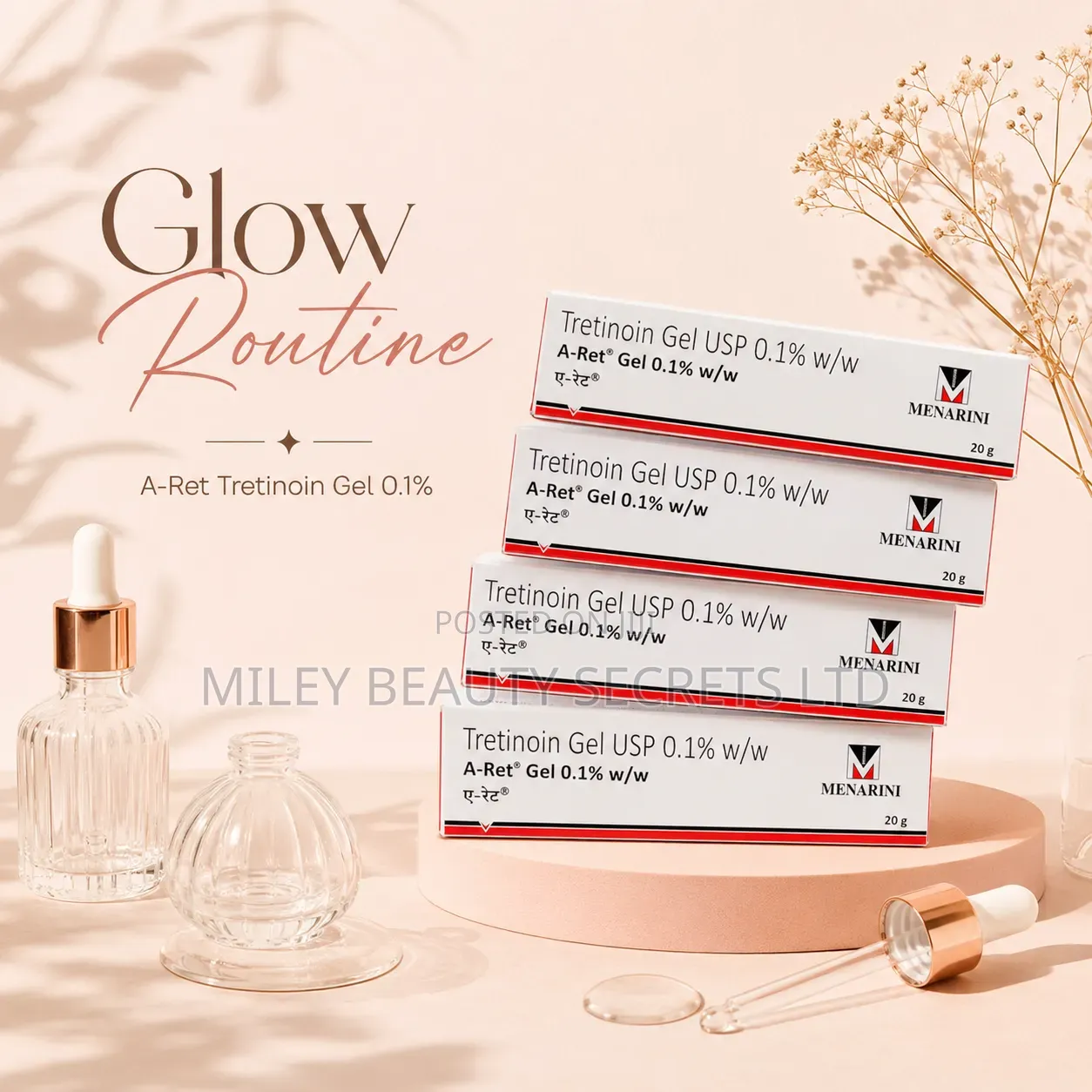 ❤✨ a-Ret Gel 0.1% — Advanced Tretinoin Skincare ✨❤