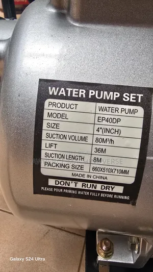 Diesel Water  Pump  4inch 36m Head