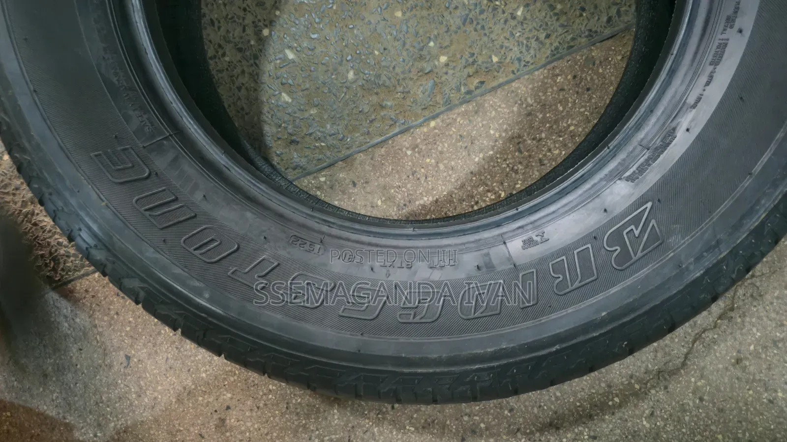 265/60r18 110H Dueller Bridgestone Imported Foreign Used