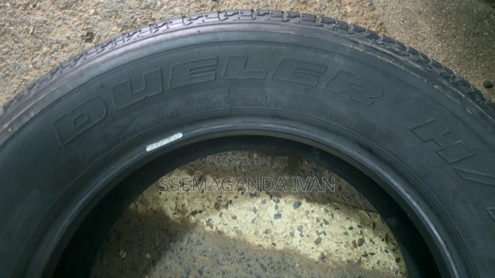 265/60r18 110H Dueller Bridgestone Imported Foreign Used