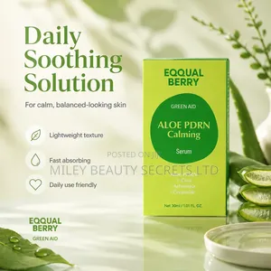 EOQUAL BERRY Green Aid Aloe PDRN Calming Serum 🌿✨