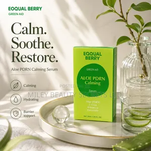 EOQUAL BERRY Green Aid Aloe PDRN Calming Serum 🌿✨