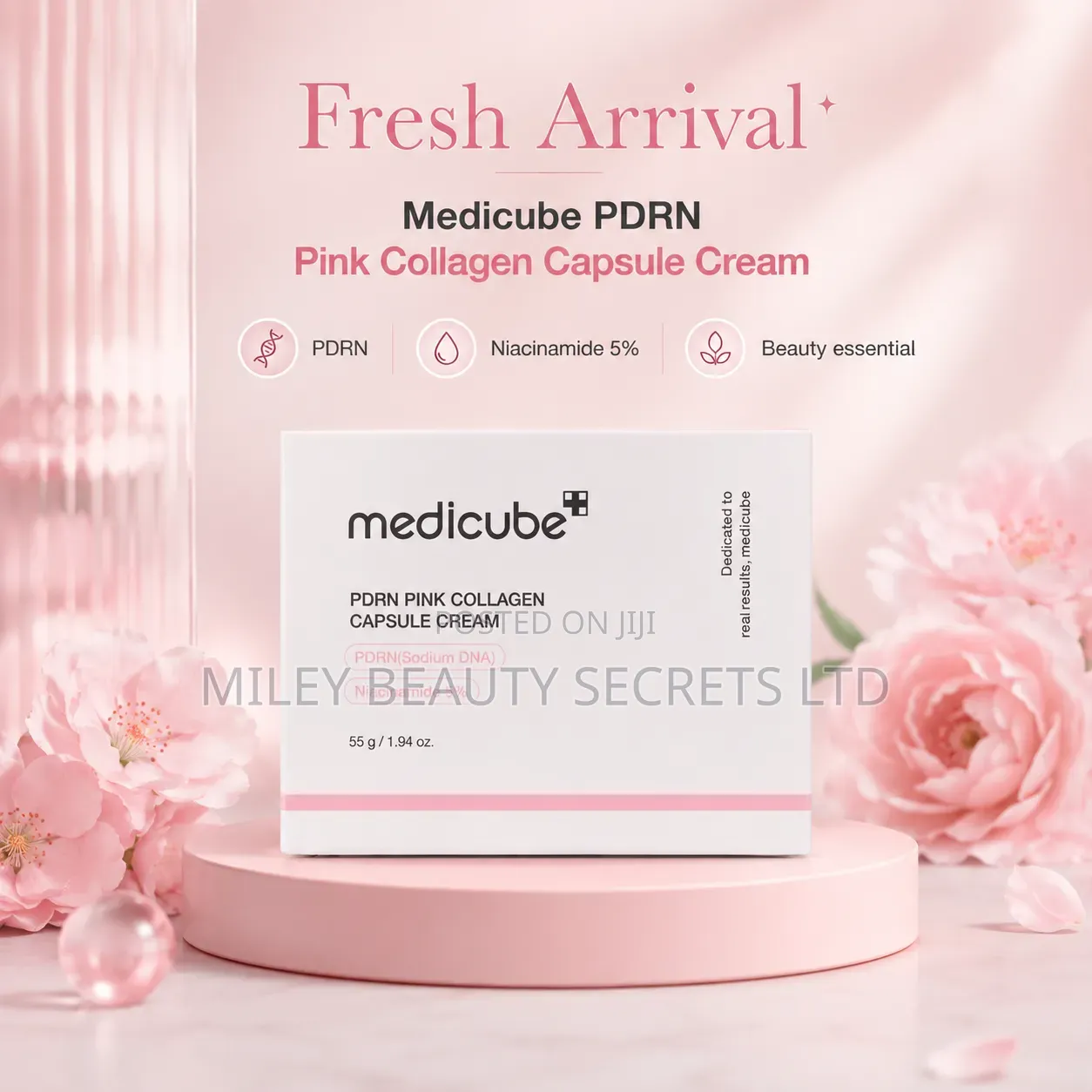 Medicube PDRN Pink Collagen Capsule Cream 🩷✨