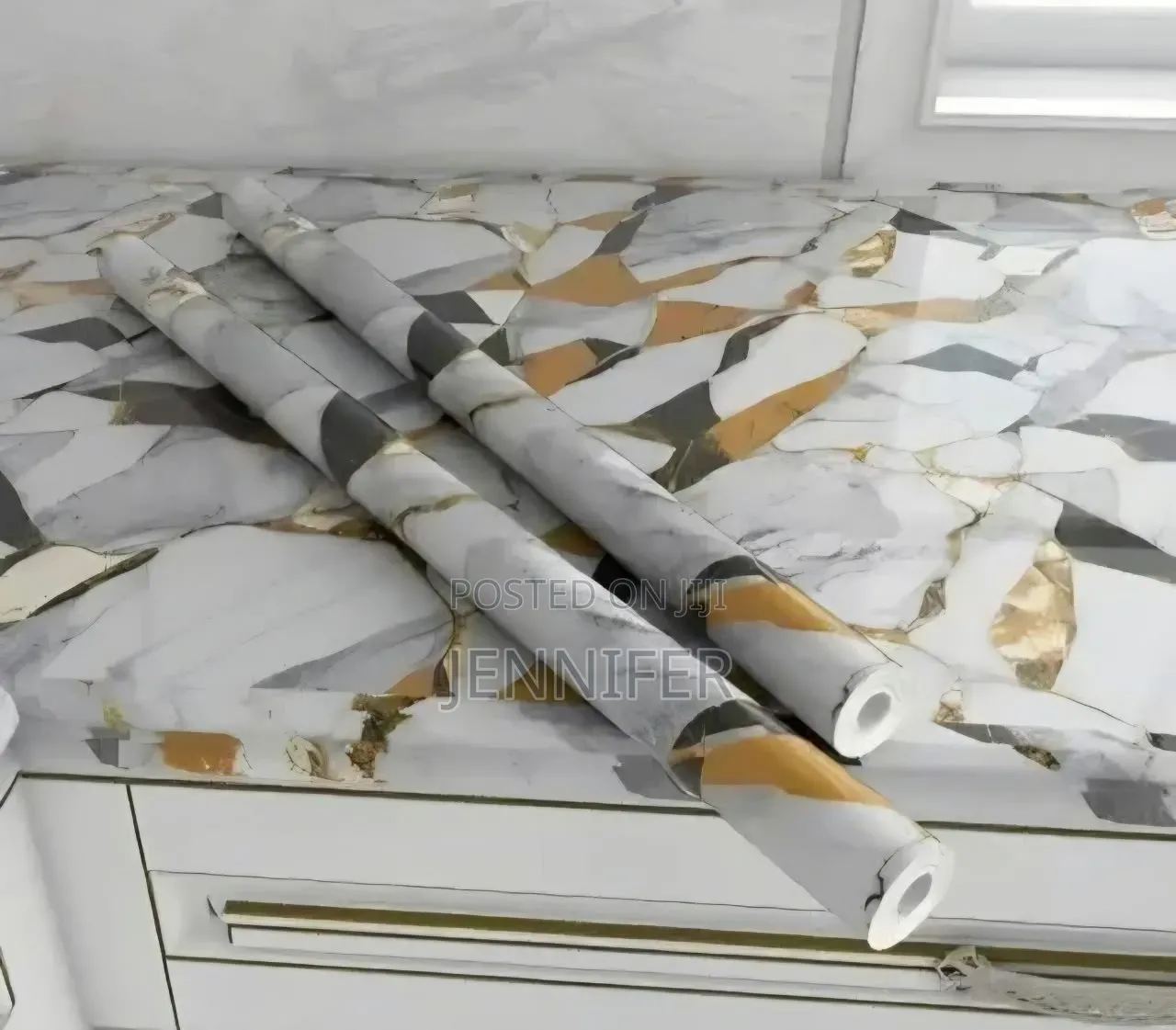10mx60cm Premium Vinyl Waterproof Wallpaper