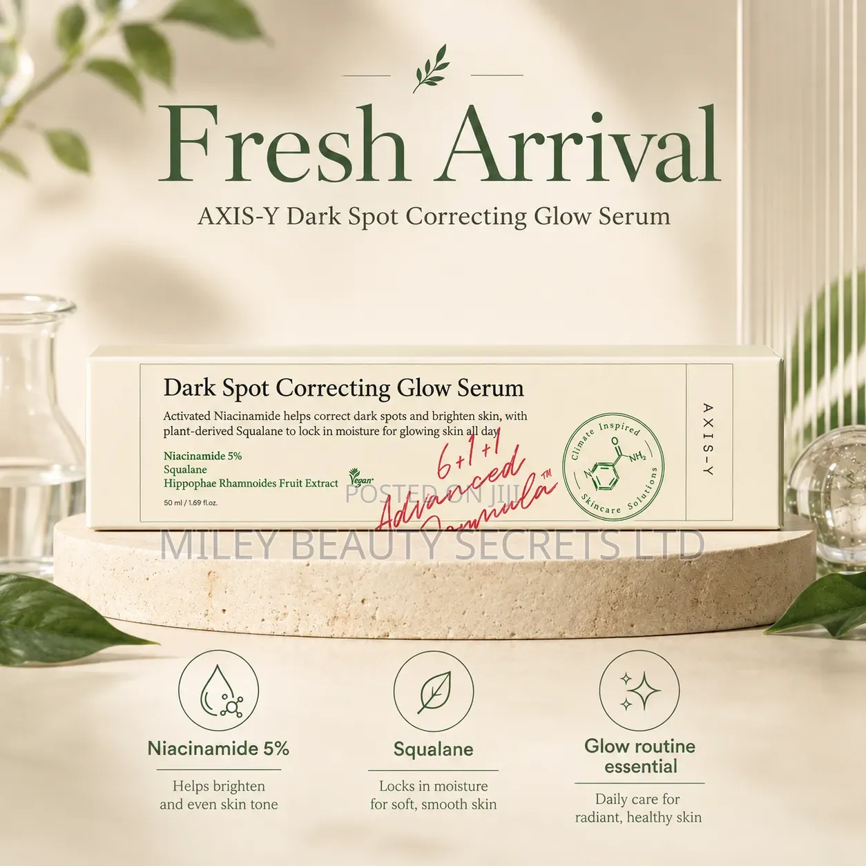 AXIS-Y Dark Spot Correcting Glow Serum 🌿✨