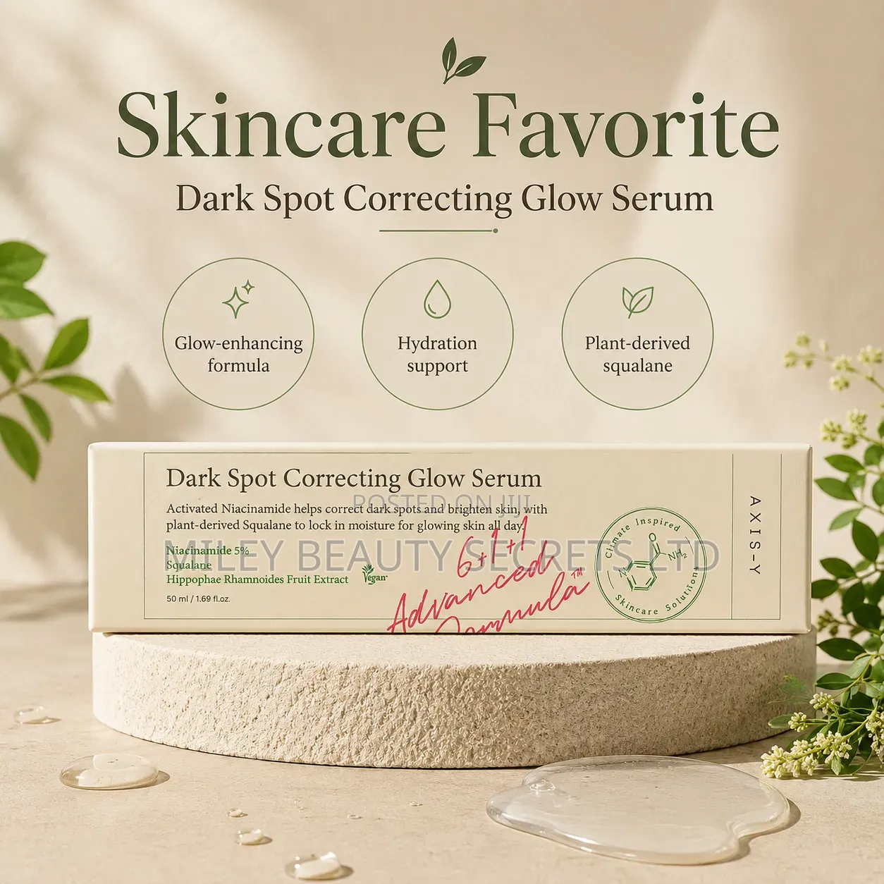 AXIS-Y Dark Spot Correcting Glow Serum 🌿✨