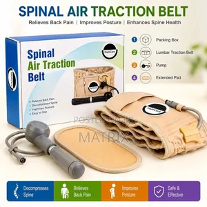 Decompression Belt- Inflatable Spinal Traction for Lumbar Support