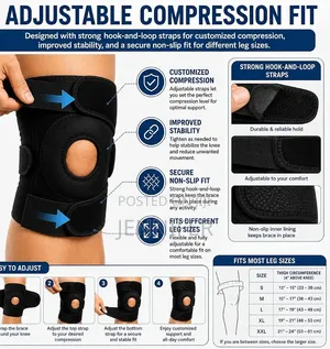 Adjustable Knee Support Brace