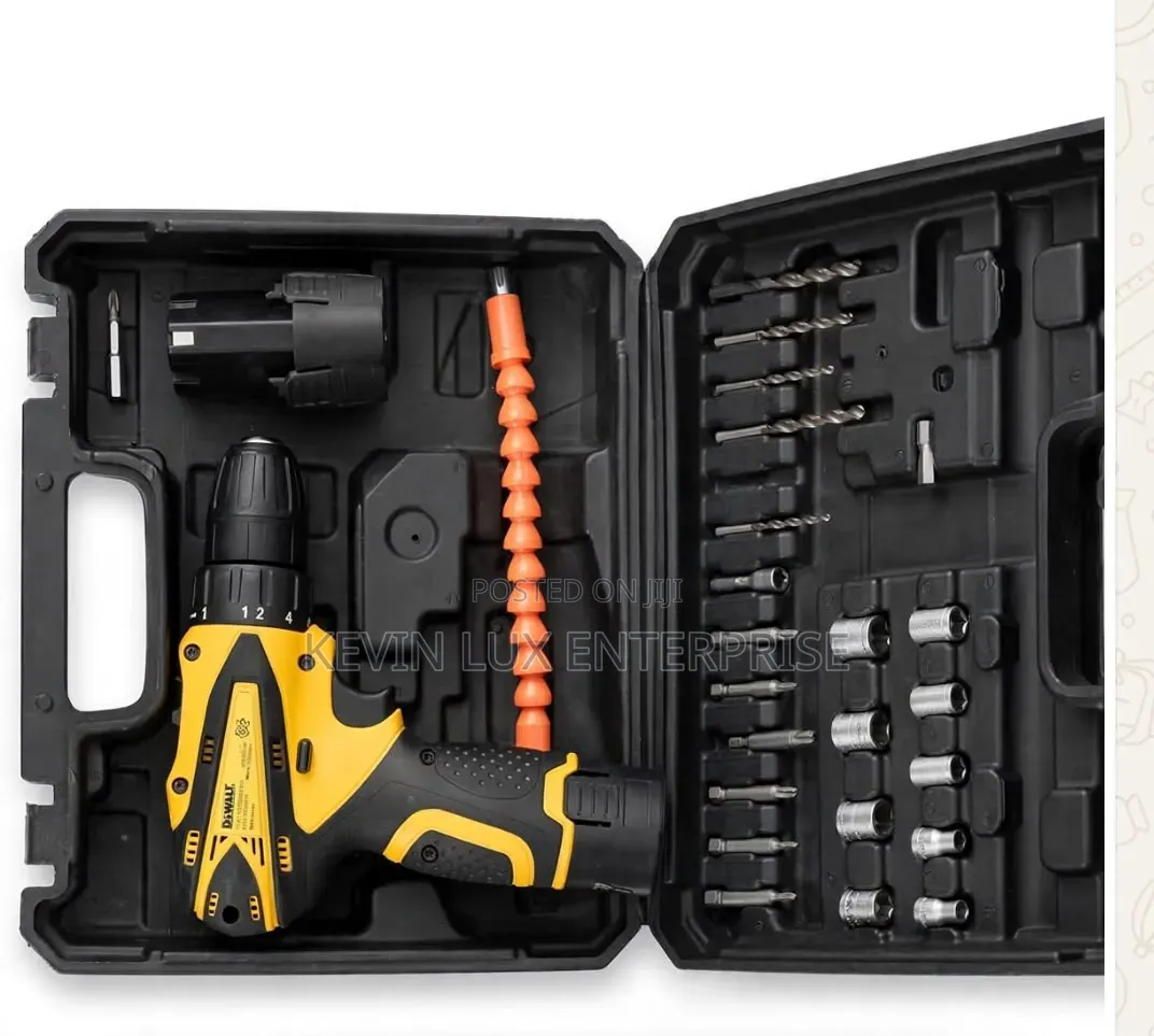 Cordless Drill Two Batteries