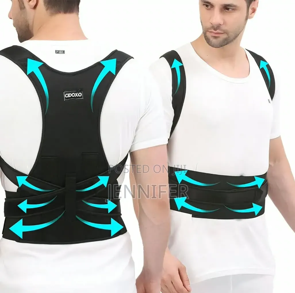 Adjustable Shoulder Straightener for Improving Back Posture