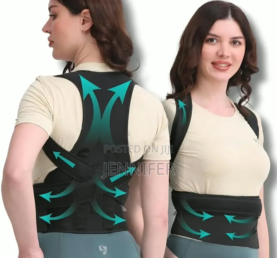Adjustable Shoulder Straightener for Improving Back Posture