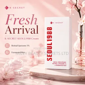K-Secret SEOUL 1988 Cream: Retinal Liposome 1% + Fermented Rice 🌸✨