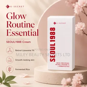 K-Secret SEOUL 1988 Cream: Retinal Liposome 1% + Fermented Rice 🌸✨