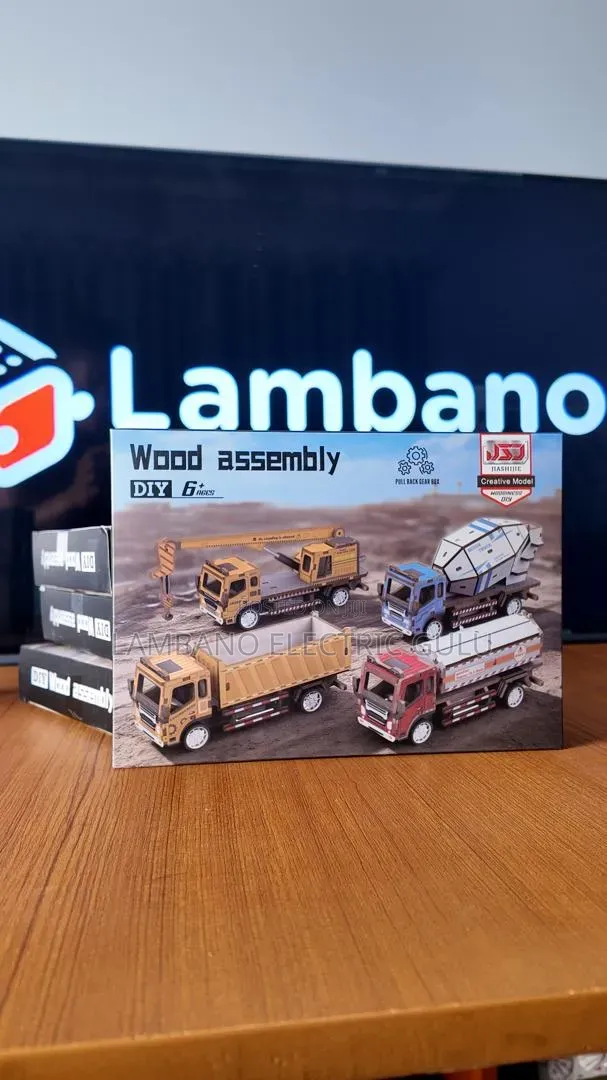 Wood Car Puzzle Toy