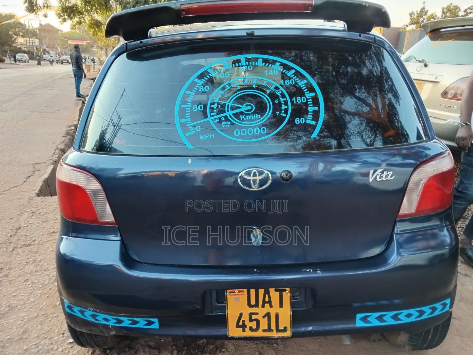 Toyota Vitz 2003 Blue