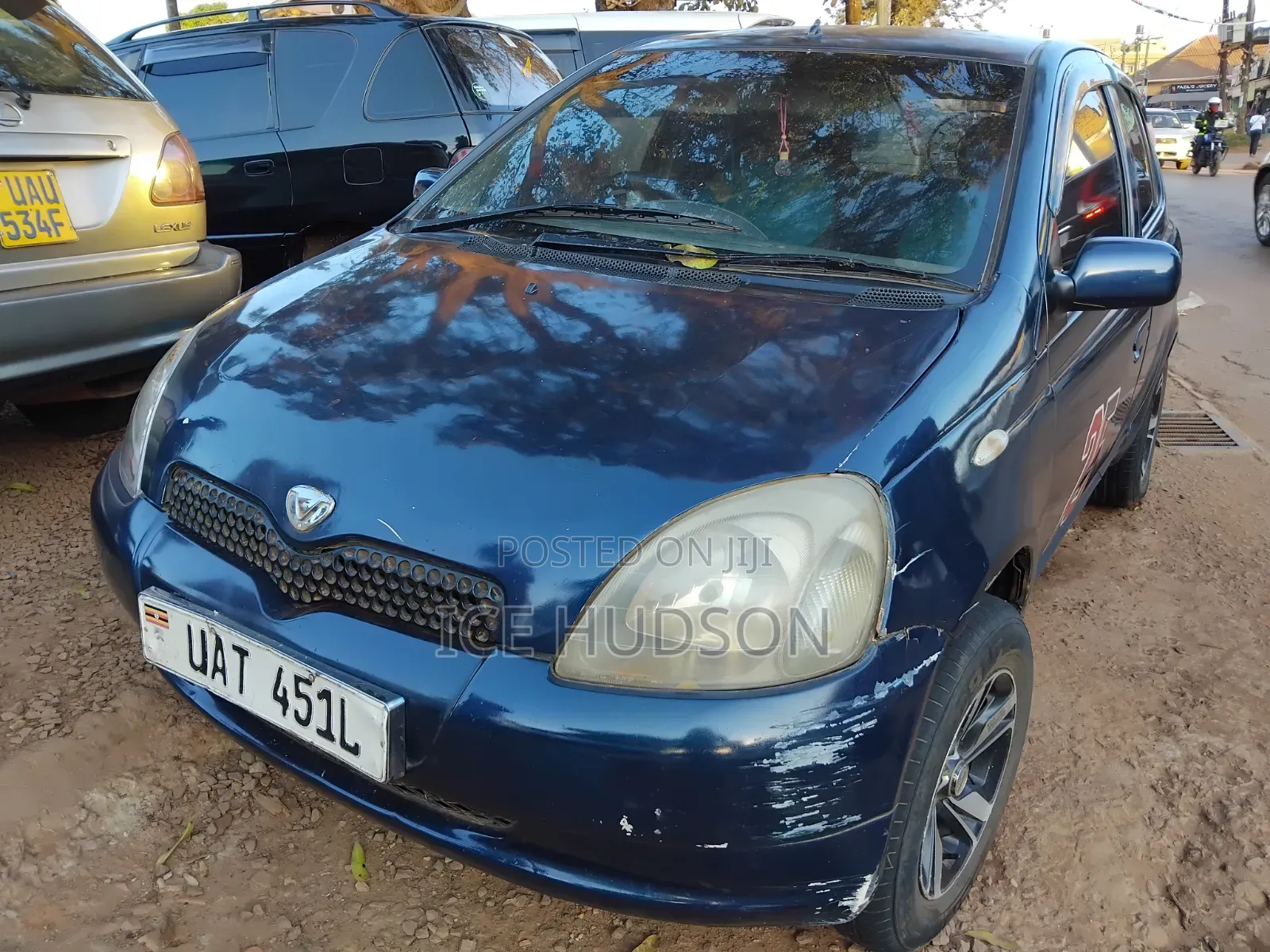 Toyota Vitz 2003 Blue