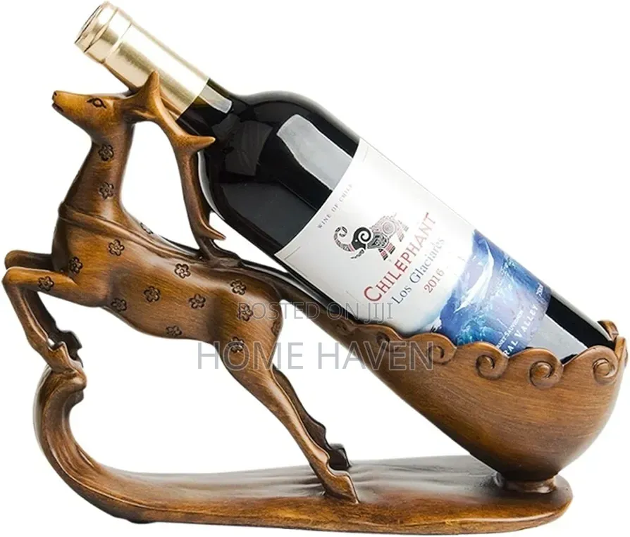 Deer Wine Rack Bottle Holder