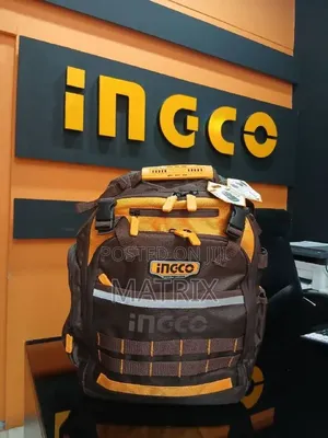 INGCO Tool Backpack,Tool Bag Multifunctional Tool Bag