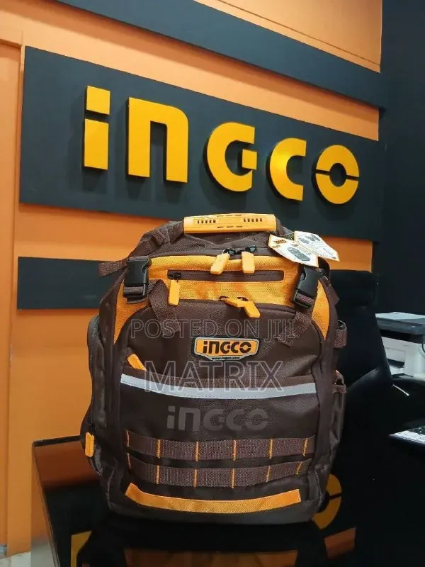 INGCO Tool Backpack,Tool Bag Multifunctional Tool Bag
